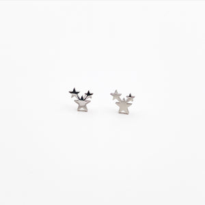 Star Rain Stud Earrings